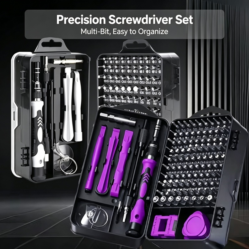 Electronic Repair Tutorial - Kit de tournevis de précision 115-en-1,